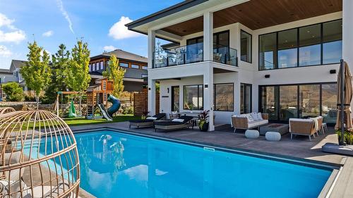 82 Red Sky Court, Kelowna, BC - Outdoor With In Ground Pool