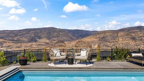 82 Red Sky Court, Kelowna, BC - Outdoor With In Ground Pool With View