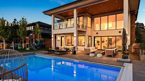 82 Red Sky Court, Kelowna, BC - Outdoor With In Ground Pool
