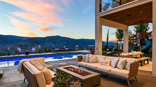 82 Red Sky Court, Kelowna, BC - Outdoor With In Ground Pool With Deck Patio Veranda