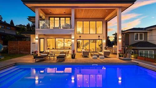 82 Red Sky Court, Kelowna, BC - Outdoor With In Ground Pool With View