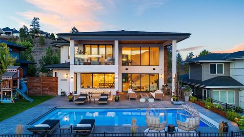 82 Red Sky Court, Kelowna, BC - Outdoor With In Ground Pool With Deck Patio Veranda