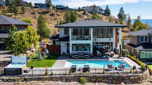82 Red Sky Court, Kelowna, BC - Outdoor With In Ground Pool
