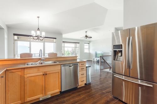 2538 Copper Ridge Drive, West Kelowna, BC - Indoor Photo Showing Kitchen With Double Sink