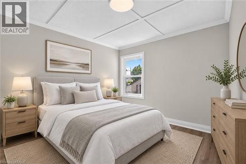 Virtually Staged - 36 Mahony Avenue, Hamilton, ON - Indoor Photo Showing Bedroom