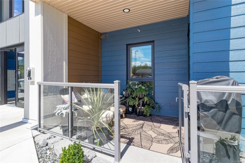 #106-120 Jensen Ave West, Parksville, BC - Outdoor With Deck Patio Veranda With Exterior