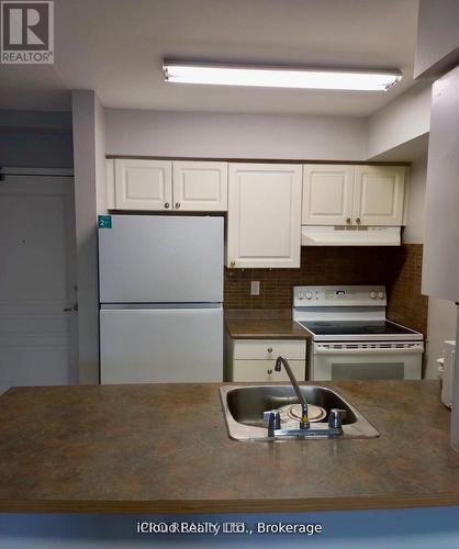 207 - 300 Ray Lawson Boulevard, Brampton, ON - Indoor Photo Showing Kitchen With Double Sink