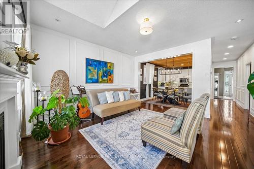 693 Savoline Boulevard, Milton, ON - Indoor Photo Showing Other Room With Fireplace