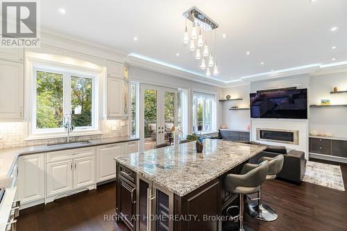 35 Burnelm Drive, Toronto, ON - Indoor With Fireplace