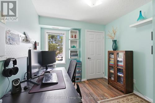 Second Bedroom with Laminate Flooring - 204 - 124 Aspen Springs Drive, Clarington (Bowmanville), ON - Indoor Photo Showing Office