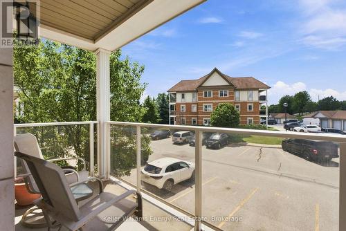 West Facing - 204 - 124 Aspen Springs Drive, Clarington (Bowmanville), ON - Outdoor With Balcony With Exterior