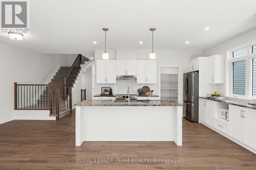 53 Mac Beattie Drive, Arnprior, ON - Indoor Photo Showing Kitchen With Stainless Steel Kitchen With Double Sink With Upgraded Kitchen