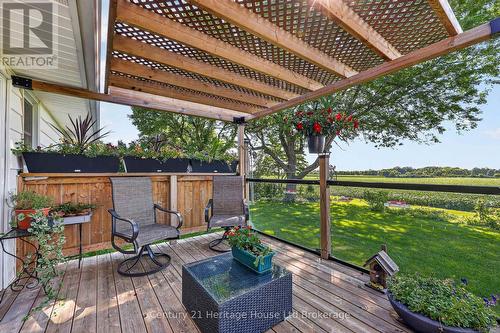 184726 Cornell Road, Norwich, ON - Outdoor With Deck Patio Veranda