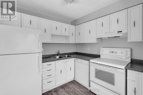 2 - 22 Meadow Lane, Barrie, ON - Indoor Photo Showing Kitchen With Double Sink