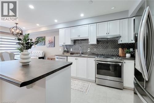26 Magnificent Way, Binbrook, ON - Indoor Photo Showing Kitchen With Double Sink