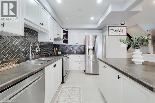 26 Magnificent Way, Binbrook, ON - Indoor Photo Showing Kitchen With Double Sink