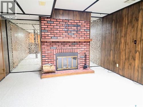 508 Mayer Street, Bruno, SK - Indoor With Fireplace