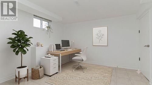 lower level bedroom/office - 171 Dawn Drive, London East (East H), ON - Indoor Photo Showing Office