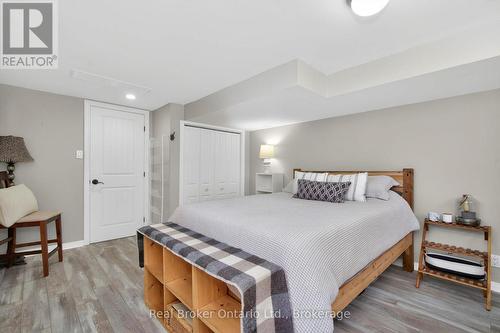Lower Level Bedroom - 50 Payette Drive, Penetanguishene, ON - Indoor Photo Showing Bedroom