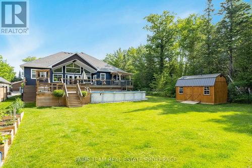 116 Mamie Avenue, Wasaga Beach, ON - Outdoor With Above Ground Pool With Backyard