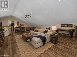 2nd level family room/loft, staged - 