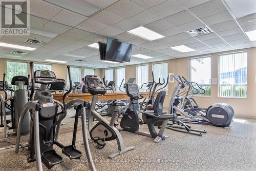 1707 - 4889 Kimbermount Avenue, Mississauga, ON - Indoor Photo Showing Gym Room