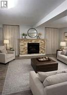 Basement Rec Room Furnished Using AI - 
