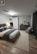 Basement 2nd Den Room Furnished Using AI - 