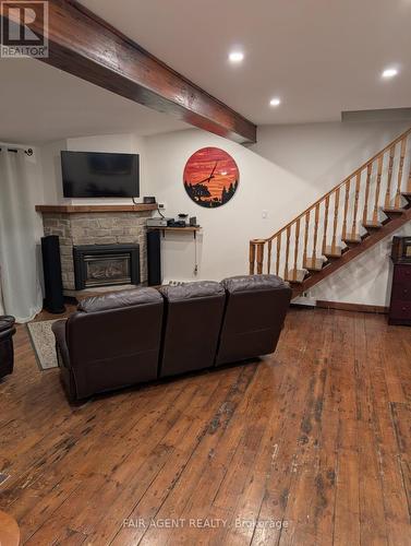 Primary Residence - 743022 & 743024 Dawson Point Road, Timiskaming (Tim - Outside - Rural), ON - Indoor With Fireplace