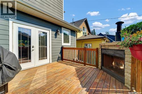 2218 St Andrews Avenue, Saskatoon, SK - Outdoor With Deck Patio Veranda With Exterior