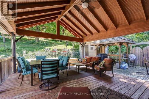 4766 Sunset Road, Central Elgin (Port Stanley), ON - Outdoor With Deck Patio Veranda With Exterior