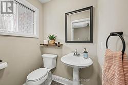 Updated powder room on main floor - 