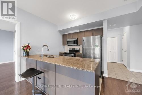 207 - 70 Landry Street, Ottawa, ON - Indoor Photo Showing Kitchen With Stainless Steel Kitchen With Double Sink
