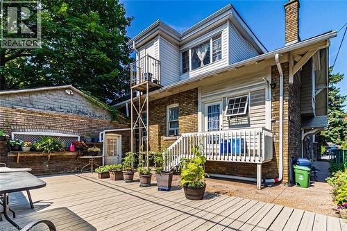 121 Eastbourne Avenue, Hamilton, ON - Outdoor With Deck Patio Veranda