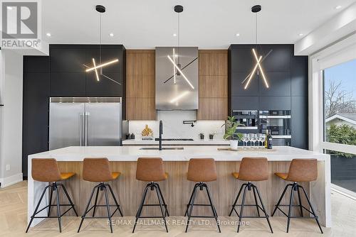171 Durant Avenue, Toronto, ON - Indoor Photo Showing Kitchen With Upgraded Kitchen