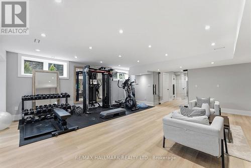 171 Durant Avenue, Toronto, ON - Indoor Photo Showing Gym Room