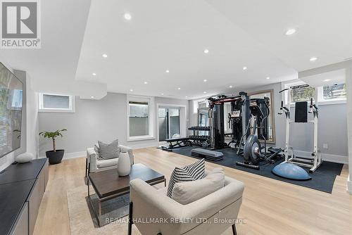 171 Durant Avenue, Toronto, ON - Indoor Photo Showing Gym Room