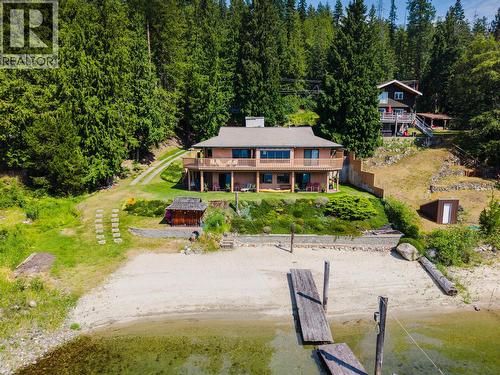 6714 3A Highway, Nelson, BC - Outdoor With Body Of Water With Deck Patio Veranda
