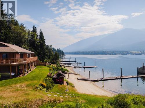 6714 3A Highway, Nelson, BC - Outdoor With Body Of Water With Deck Patio Veranda With View