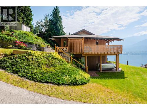 6714 3A Highway, Nelson, BC - Outdoor With Body Of Water With Deck Patio Veranda