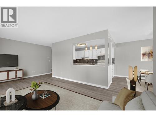 *Virtually Staged* - 1610 Gordon Drive Unit# 101 Lot# 1, Kelowna, BC - Indoor Photo Showing Living Room