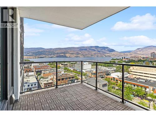 1588 Ellis Street Unit# 1101, Kelowna, BC - Outdoor With Balcony With View With Exterior