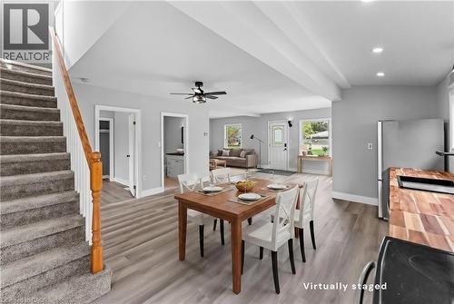 Virtual Staging - 20 Lloyd Street, St. Catharines, ON - Indoor Photo Showing Dining Room