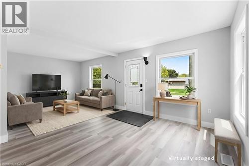 Virtual Staging - 20 Lloyd Street, St. Catharines, ON - Indoor Photo Showing Living Room
