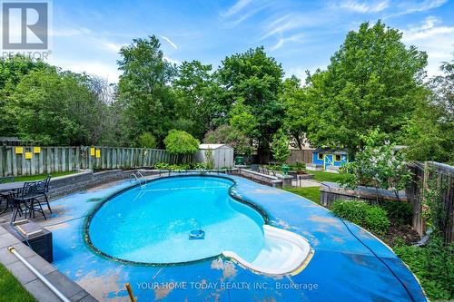 16 Normandy Boulevard, Halton Hills, ON - Outdoor With In Ground Pool With Backyard