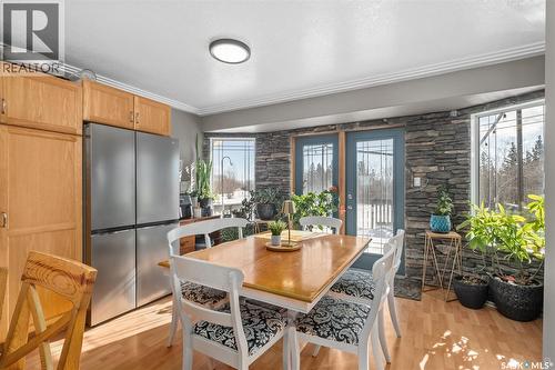 808 Lakeridge Drive, Buckland Rm No. 491, SK - Indoor Photo Showing Dining Room