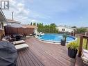 87 Murton Ave, Sault Ste. Marie, ON  - Outdoor With Above Ground Pool With Deck Patio Veranda 