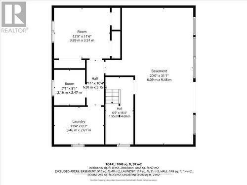 Lower Level Floor Plan - 32 Skootamatta Lane, Tweed (Tweed (Village)), ON - Other