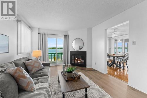382 Greenway Drive, Whitewater Region, ON - Indoor Photo Showing Living Room With Fireplace