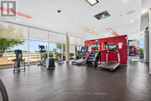 3501 - 125 Village Green Square, Toronto, ON - Indoor Photo Showing Gym Room